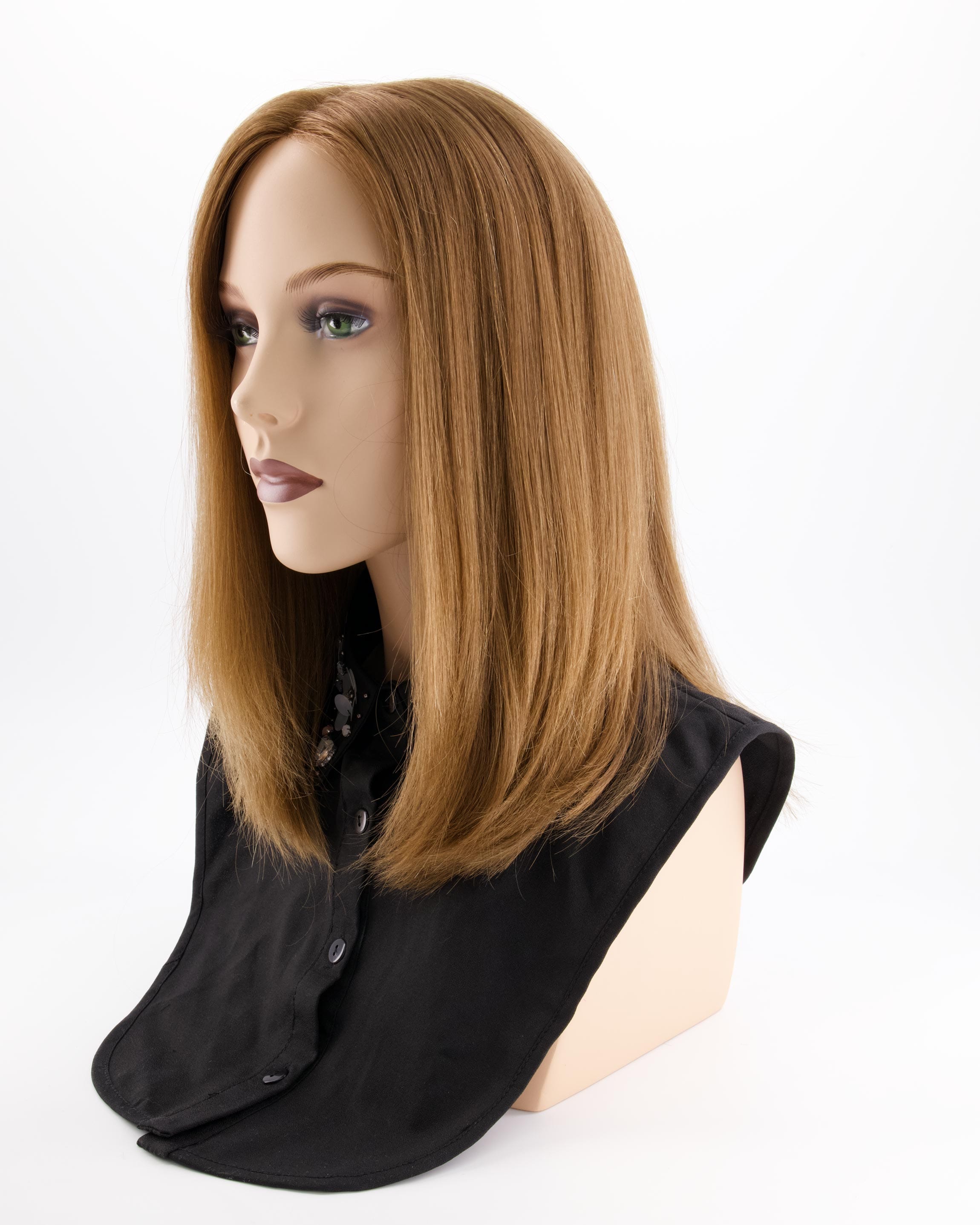 rieswig - mittelblond - mittel - schraeglinks