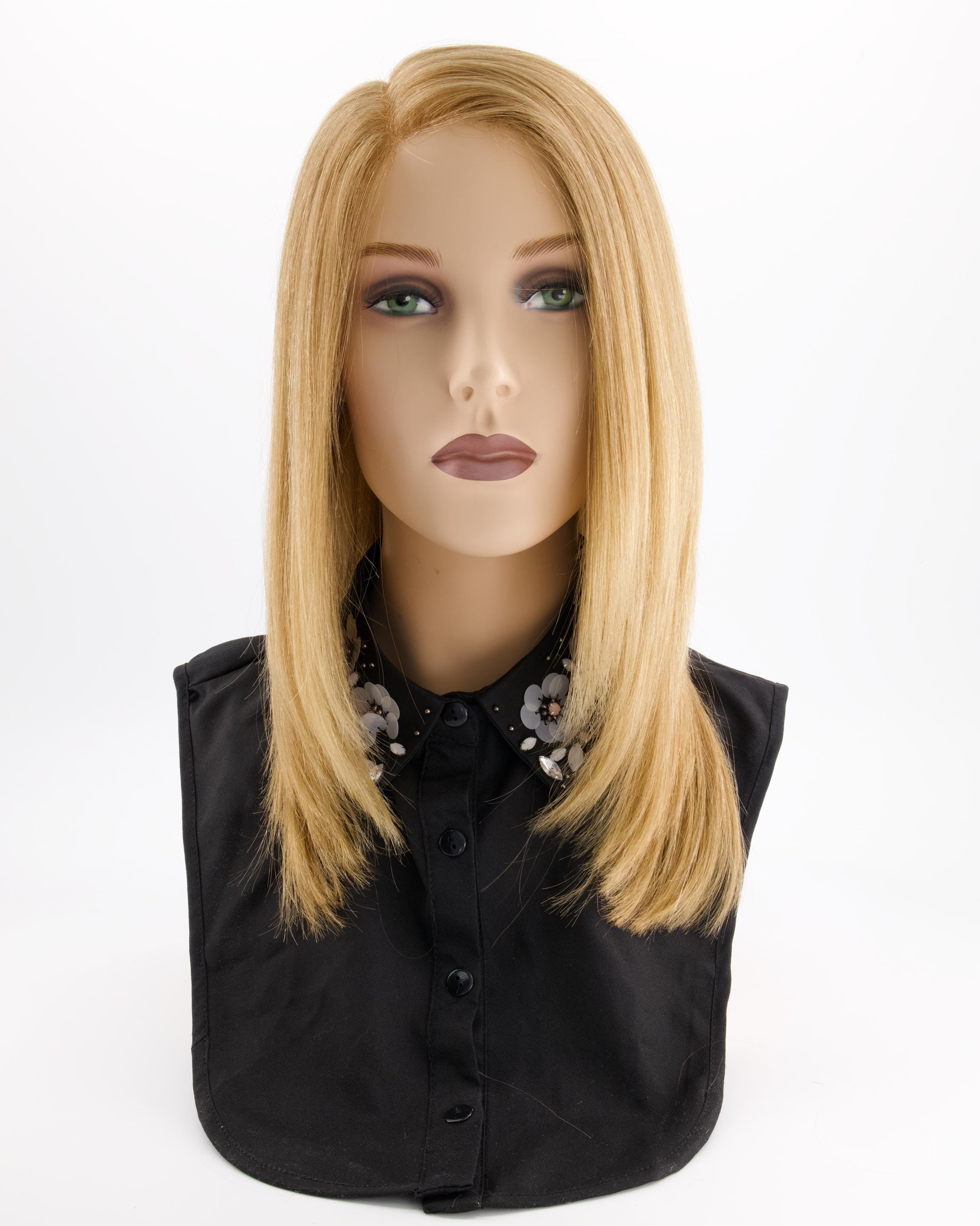 rieswig - hellblond - lang - front